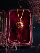 Gemstone Bobbled Pollen Pendant