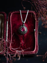 Gemstone Bobbled Pollen Pendant