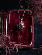 Gemstone Bobbled Pollen Pendant