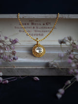 Gemstone Bobbled Pollen Pendant