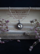 Gemstone Bobbled Pollen Pendant