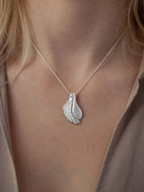 Sky & Sea Charm Pendant Necklace - Silver