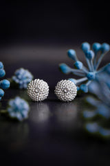 Bobbled Pollen Stud Earrings