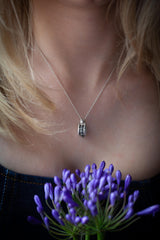 Tiny Bee Pendant Necklace