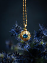 Gemstone Bobbled Pollen Pendant