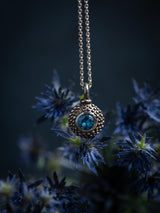 Gemstone Bobbled Pollen Pendant