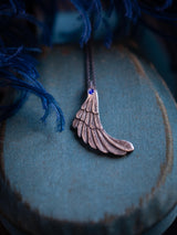 Sky Charm Pendant Necklace - Silver & Sapphire