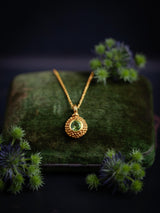 Gemstone Bobbled Pollen Pendant