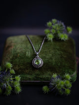 Gemstone Bobbled Pollen Pendant