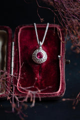 Gemstone Bobbled Pollen Pendant