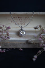 Gemstone Bobbled Pollen Pendant