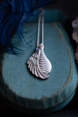 Sky & Sea Charm Pendant Necklace - Silver