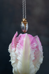 Tiny Bee Pendant Necklace