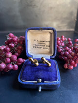 Sycamore Studs - Yellow Gold Plated Silver