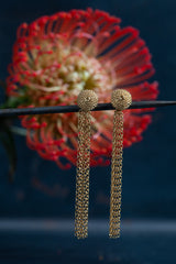 Bobbled Pollen Studs with Detachable Chains