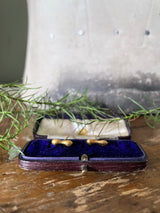 Sycamore Studs - Yellow Gold Plated Silver