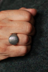 Shark Skin Signet Ring