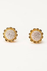 Sunflower Stud Earrings