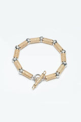 Textured Bead Bracelet