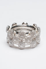 My Snake Eye Trio Ring features 3 ring bands with oval snake eye adornments