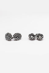 Raspberry Chain Link Cufflinks