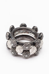 Snake Eye Trio Ring
