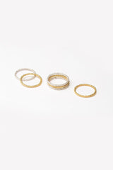Mini Bobbled Stacking Rings