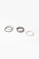 Mini Bobbled Stacking Rings