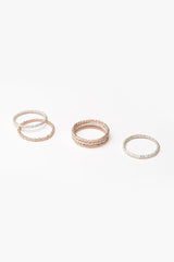 Mini Bobbled Stacking Rings