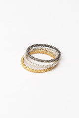 Mini Bobbled Stacking Rings