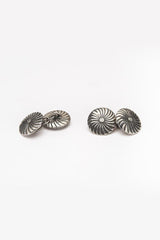 Catherine Wheel Chain Link Cufflinks