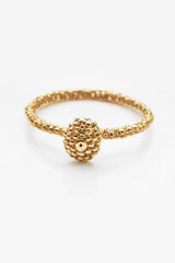 Snake Eye Bobbled Stacking Ring