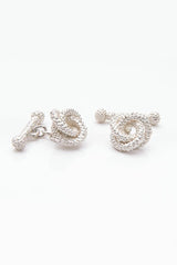 Love Knot Chain Link Cufflinks