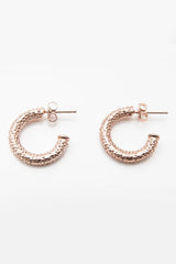 Spotted Hoop Earrings