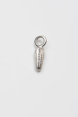 Small Striped Seed Pod Charm
