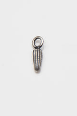 Small Striped Seed Pod Charm