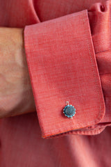 Sunflower Chain Link Cufflinks