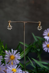 Daisy Hoop Earrings