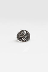 Serpent Skin Signet Ring