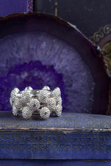 My Snake Eye Trio Ring in all silver features 3 ring bands with oval snake eye adornments
