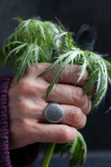 Shark Skin Signet Ring