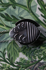 My Ladybird Pendant Necklace has a textured body and head with articulated wings and minute legs on the reverse