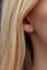 August Peridot Birthstone Satsuma Studs