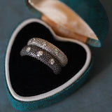 My quirky Diamond Octopus Ring is decorated with my bobble texture and 3 small diamonds