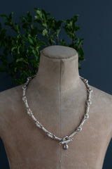 Textured Sweetie Link Necklace