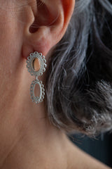 Citrine Baroque Drop Earrings