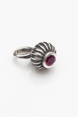 Gemstone Segmented Stigma Charm