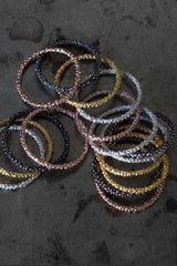 Mini Bobbled Stacking Rings