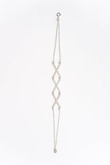 Triple Kiss Cross Bracelet