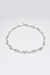 Textured Sweetie Link Necklace